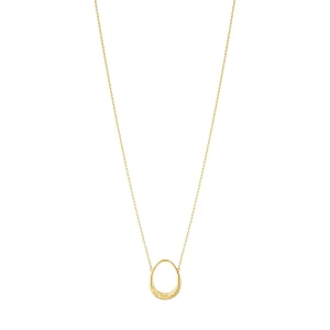 Georg Jensen Offspring lille vedhæng 18 Kt. Guld m. diamanter